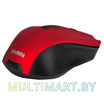 Мышь SVEN RX-345 Wireless (красный) картинка 4